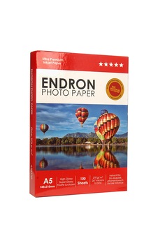 Lexroo 15 X 21 Cm İnkjet Fotoğraf Kağıdı Ultra Premium 100 Adet 270 Gr Mürekkep Yazıcı Uyumlu A5