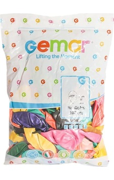 Nessiworld Gm-110-82 Metalik Karışık Renk Balon 100 Adet-dinamik Oyuncak Çok Renkli