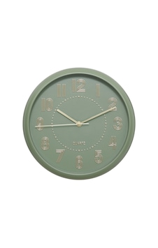 Mudo Home Luden Duvar Saati Yeşil 30cm Diğer Mudo Home Luden Duvar Saati Yeşil 30cm Diğer
