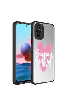 Xiaomi Redmi Note 10s Kılıf Aynalı Desenli Kamera Korumalı Parlak Zore Mirror Kapak Süper Anne Xiaomi Redmi Note 10s Kılıf Aynalı Desenli Kamera Korumalı Parlak Zore Mirror Kapak Süper Anne