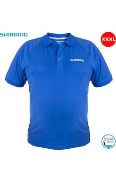 Shimano Polo T-shirt Kısa Kollu Blue Xxxl Mavi Shimano Polo T-shirt Kısa Kollu Blue Xxxl Mavi