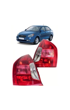 Hyundai Accent Era Arka Stop Lambası Sağ Sol Takım Halinde Hyundai Accent Era Arka Stop Lambası Sağ Sol Takım Halinde