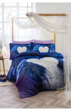 Light Of Love Sevgililer Günü Çift Kişilik Nevresim Takımı Renkli Light Of Love Sevgililer Günü Çift Kişilik Nevresim Takımı Renkli