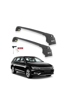 Turtle Volkswagen Passat Alltrack B8 2015-2023 Ara Atkı Air2 Siyah