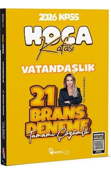 Hoca Kafası 2026 Kpss Vatandaşlık 21 Deneme Çözümlü - Esra Özkan Karaoğlu Hoca Kafası 2026 Kpss Vatandaşlık 21 Deneme Çözümlü - Esra Özkan Karaoğlu