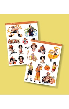 Portgas D. Ace-one Piece 2li Sticker Set - Telefon Süsleme Etiketleri-ödül Çıkartmaları- Anime Etiketi Turuncu Portgas D. Ace-one Piece 2li Sticker Set - Telefon Süsleme Etiketleri-ödül Çıkartmaları- Anime Etiketi Turuncu