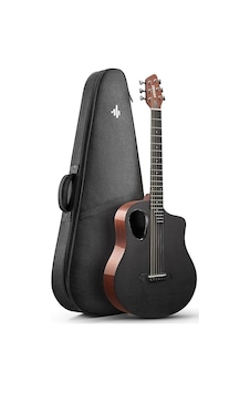 Donner Rısıng-g1 Carbon Fiber Akustik Gitar Parlak Kahverengi Donner Rısıng-g1 Carbon Fiber Akustik Gitar Parlak Kahverengi