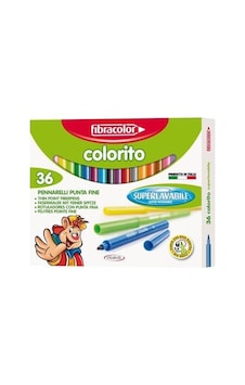 Fibracolor Colorito Keçeli Kalem 36 Renk Fibracolor Colorito Keçeli Kalem 36 Renk