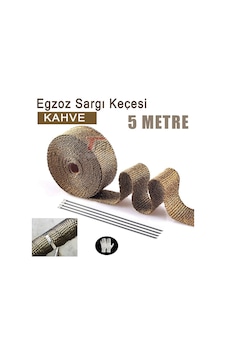Egzoz Yanmaz Sargı Keçesi 5 Metre Kahve Egzoz Yanmaz Sargı Keçesi 5 Metre Kahve