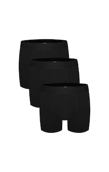 Darkzone Erkek Boxer Siyah 3'Lü Set - Dzn3333Sy