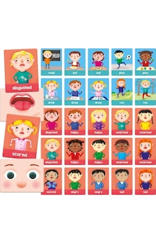 Carioca Flashcards Emotions And Actions Montessori En24650