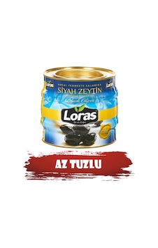 Loras 261 - 290 KB Mega Gemlik Siyah Zeytin Teneke 1400 G Loras 261 - 290 KB Mega Gemlik Siyah Zeytin Teneke 1400 G