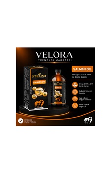 Perlina Salmon Oil Kedi Ve Köpekler İçin Omega 3 Somon Yağı Takviyesi 150 Ml - 885806949