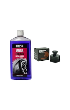 Slopes W08 Tyre Gel Lastik Parlatıcı Jel 500ml Ve Lastik Parlatma Fırçası Slopes W08 Tyre Gel Lastik Parlatıcı Jel 500ml Ve Lastik Parlatma Fırçası