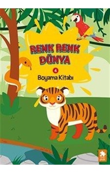 Renk Renk Dünya Boyama Kitabı 4