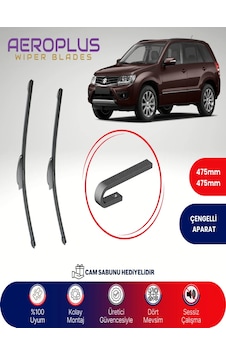 Aeroplus Suzuki Grand Vitara Muz Silecek Takımı 2005-2012 Aeroplus Suzuki Grand Vitara Muz Silecek Takımı 2005-2012