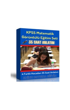 Kpss Matematik Görüntülü Eğitim Seti (36 Saat Anlatım) Kpss Matematik Görüntülü Eğitim Seti (36 Saat Anlatım)
