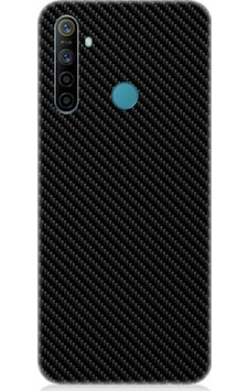 Realme 6i Uyumlu Silikon Kılıf Siyah Karbon Motif Realme 6i Uyumlu Silikon Kılıf Siyah Karbon Motif