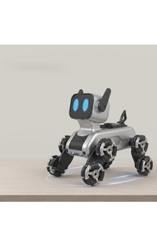 Akıllı Robot Köpek Oyuncak - Çok Yönlü Hareket Özelliği - Uzaktan Kumanda Kontrolü - El Hareketi Kontrolü Akıllı Robot Köpek Oyuncak - Çok Yönlü Hareket Özelliği - Uzaktan Kumanda Kontrolü - El Hareketi Kontrolü