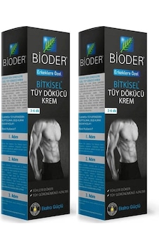 Bioder Erkeklere Özel Tüy Dökücü Krem Seti Bioder Erkeklere Özel Tüy Dökücü Krem Seti