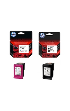 Hp 652 Siyah 652 Renkli Set Hp 652 Siyah 652 Renkli Set