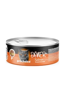 Prochoice Döner Salmon, Sos İçinde Somon Balıklı Tam & Dengeli Yetişkin Kedi Maması 70 Gr X 12 Adet 103 Ivory
