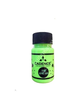Cadence Karanlıkta Parlayan Boya Glow In The Dark Koyu Yeşil N11.4300 Cadence Karanlıkta Parlayan Boya Glow In The Dark Koyu Yeşil N11.4300