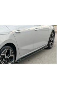 Opel Astra L Yan Marşpiyel Plastik Piano Black Boyalı