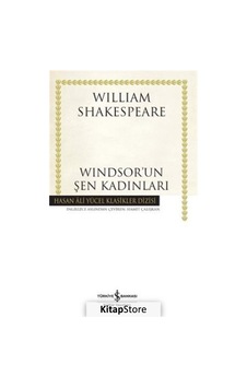 Windsor'un Şen Kadınları karton Kapak / William Shakespeare Windsor'un Şen Kadınları karton Kapak / William Shakespeare