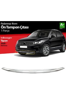 Vw Tıguan 2020+ Ön Tampon Çıta Alt Kromu Paslanmaz Vw Tıguan 2020+ Ön Tampon Çıta Alt Kromu Paslanmaz