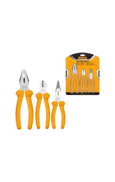 Ingco 3'Lü Set Pense. Yan Keski. Kargaburun Pense Hkps08311 Ingco 3'Lü Set Pense. Yan Keski. Kargaburun Pense Hkps08311