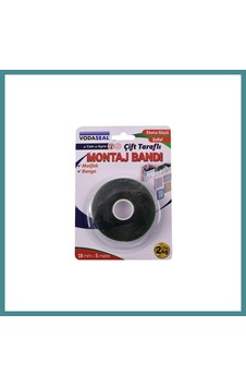 Trendexa 19mmx5 Mt. Çift Taraflı Montaj Bandı 1 Adet Mac Trendexa 19mmx5 Mt. Çift Taraflı Montaj Bandı 1 Adet Mac