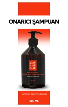 Laya Hair Care Yeniden Onarıcı ve Yapılandırıcı Şampuan 500 ML