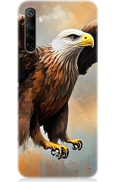 Realme 6i Uyumlu Kartal Uçuşu Desenli Silikon Kılıf Realme 6i Uyumlu Kartal Uçuşu Desenli Silikon Kılıf