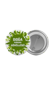 Doğa Koruma Gönüllüsü Çanta Rozeti 20 Adet En Büyük Boy 5.8cm İğneli Broş Doğa Koruma Gönüllüsü Çanta Rozeti 20 Adet En Büyük Boy 5.8cm İğneli Broş