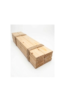 Taşra Hobi Çıtası 3.5x8.2x50 Cm 6 Lı Paket Ham Natürel Ladin Ağacı