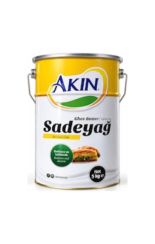 Akın İnek Sade Yağ 5 Kg Baklava, Pastacılık Ve Profesyonel Mutfak Yağı