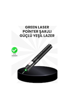 Yüksek Güçlü Yeşil Lazer Pointer 5000mw Şarjlı Yüksek Güçlü Yeşil Lazer Pointer 5000mw Şarjlı
