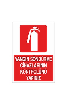 Yangın Söndürme Cihaz Kontrolü Yangın Söndürme Cihaz Kontrolü