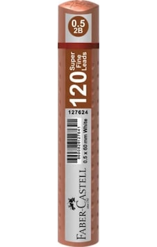 Faber-castell 0.5mm Super Fine 120 Li Uç Kahve Faber-castell 0.5mm Super Fine 120 Li Uç Kahve