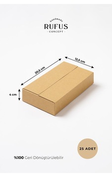 20,5x12,5x4cm Kraft Koli 25 Adet Diğer 20,5x12,5x4cm Kraft Koli 25 Adet Diğer