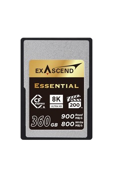Exascend 120 Gb / 180 Gb / 240 Gb Essential Cfexpress Tip A Kart, Sürekli Okuma 800 Mb/s, Sony A1 /