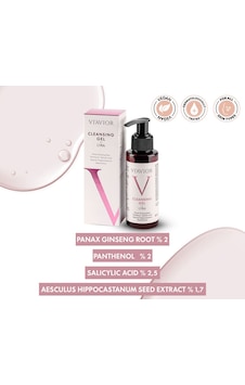 Viavior Lyra Vegan Gül ÖzlüYüz Temizleme Jeli 100 ML