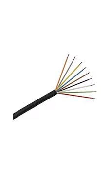 Kastro 9 Uçlu Toprak Altı Sulama Sinyal Kablosu 0,8mm 9 Renk 10 Metre