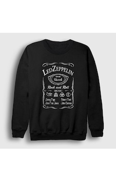 Presmono Unisex Old Led Zeppelin Sweatshirt Siyah Presmono Unisex Old Led Zeppelin Sweatshirt Siyah