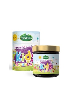 Mindivan Kids Çocuklar Için Özel Kakaolu Kozalak Macunu 240 G Mindivan Kids Çocuklar Için Özel Kakaolu Kozalak Macunu 240 G