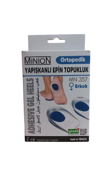 Minion Erkek Ortopedik Yapışkanlı Epin Topukluk-2718