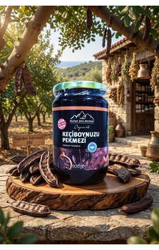Nurbal Şifa Merkezi Organik Keçiboynuzu Pekmezi 900 G Nurbal Şifa Merkezi Organik Keçiboynuzu Pekmezi 900 G