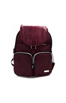 Lullaby Lby-306 Ejder Bordo Sırt Çantası