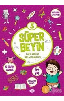 Süper Beyin 5 5+Yaş - Dokuz Yayınları Süper Beyin 5 5+Yaş - Dokuz Yayınları